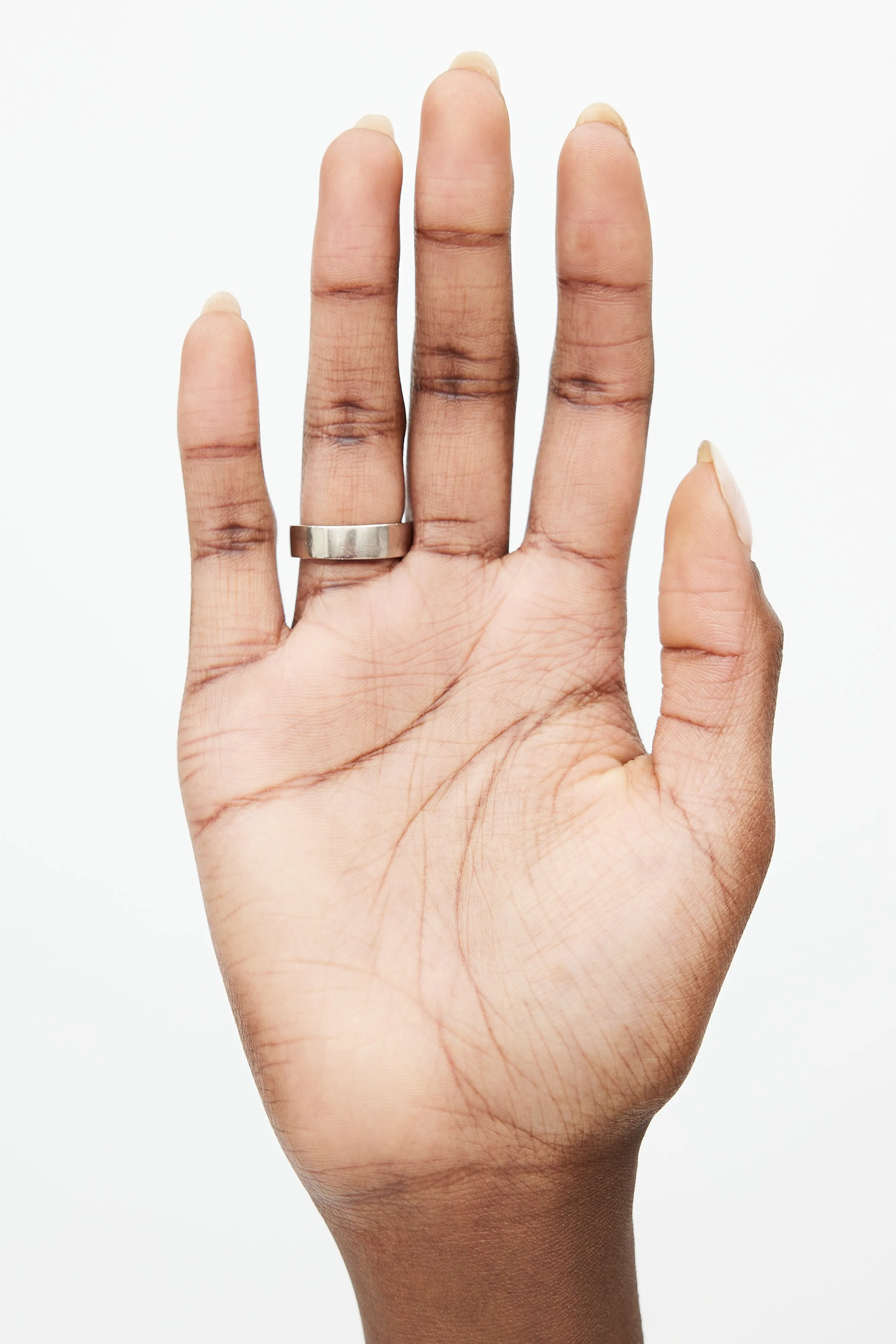18K White Gold Anniversary Ring