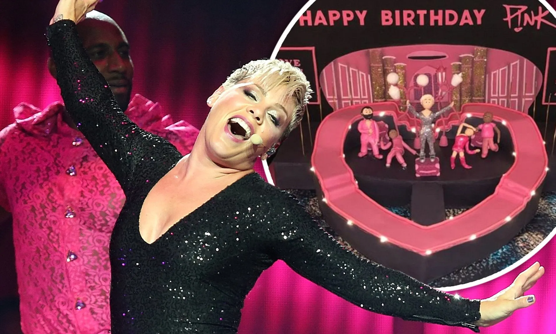 Birthday Cake for Pink