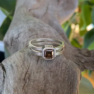 Cognac Linea Ring
