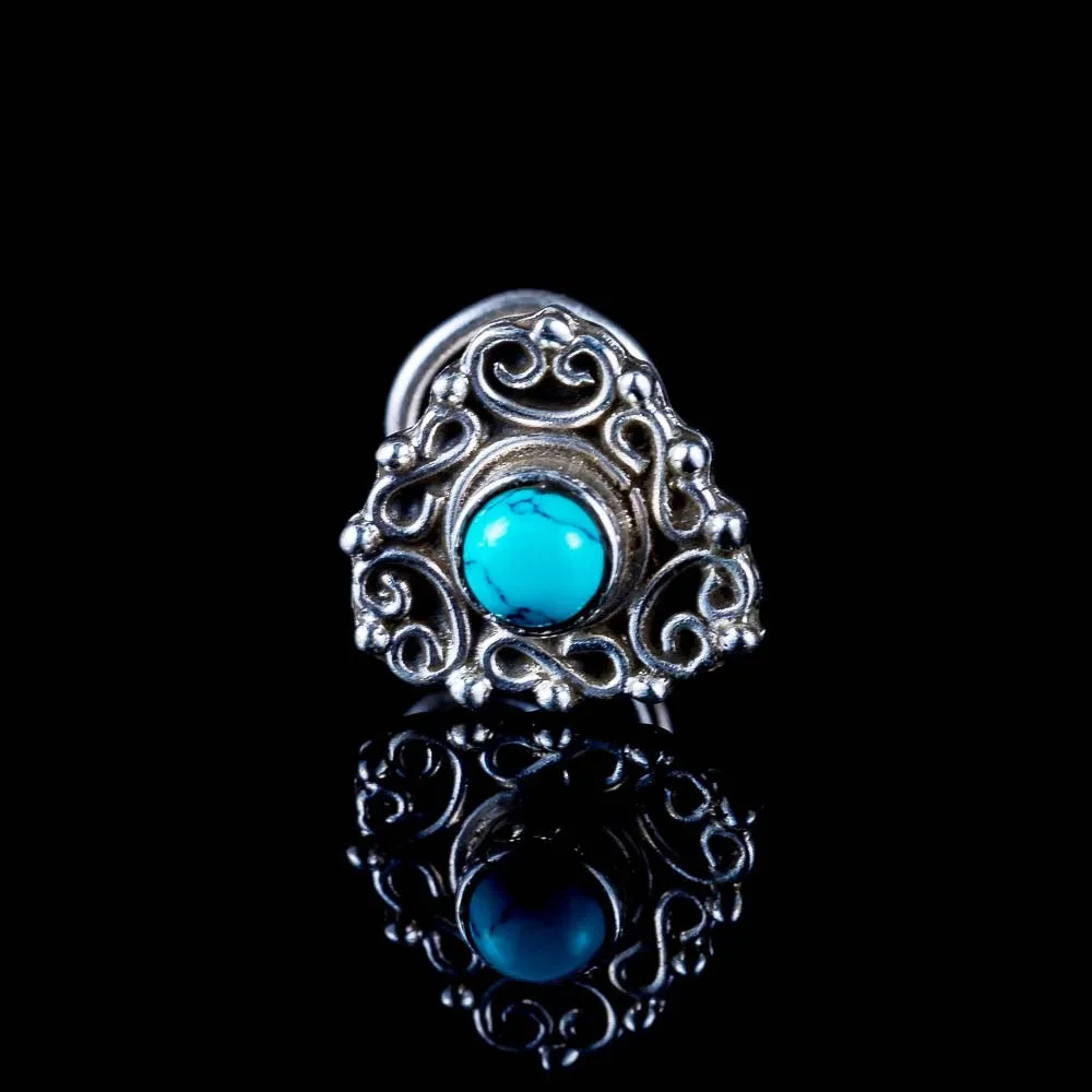Devi Nose Stud - Turquoise