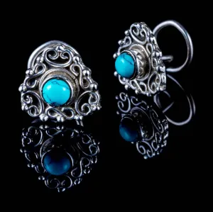 Devi Nose Stud - Turquoise