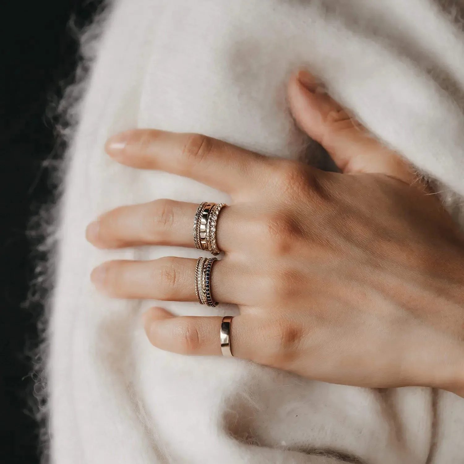 legacy ring - 10k yellow gold, engravable
