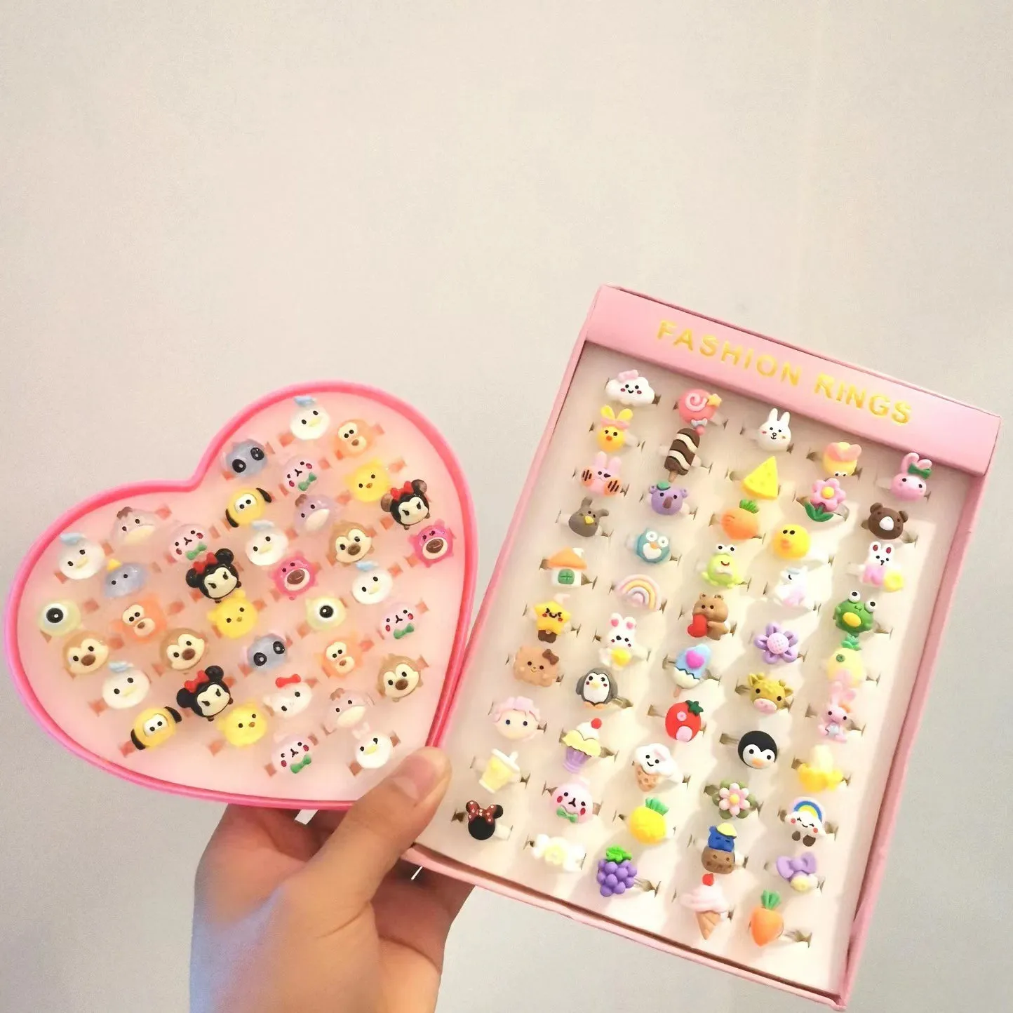 Lovely Princess Girl Gift Resin Ring