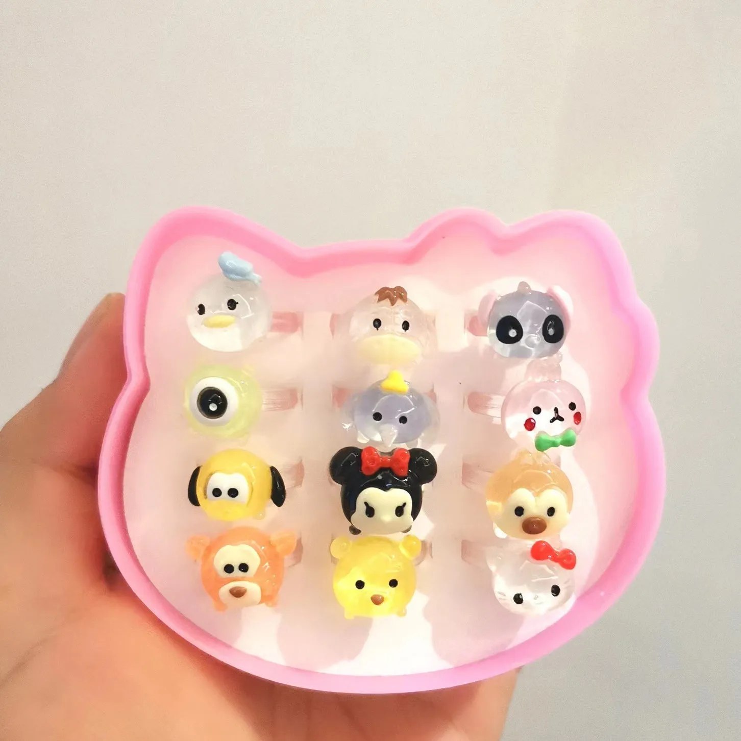 Lovely Princess Girl Gift Resin Ring