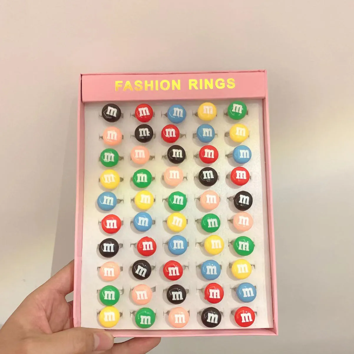 Lovely Princess Girl Gift Resin Ring