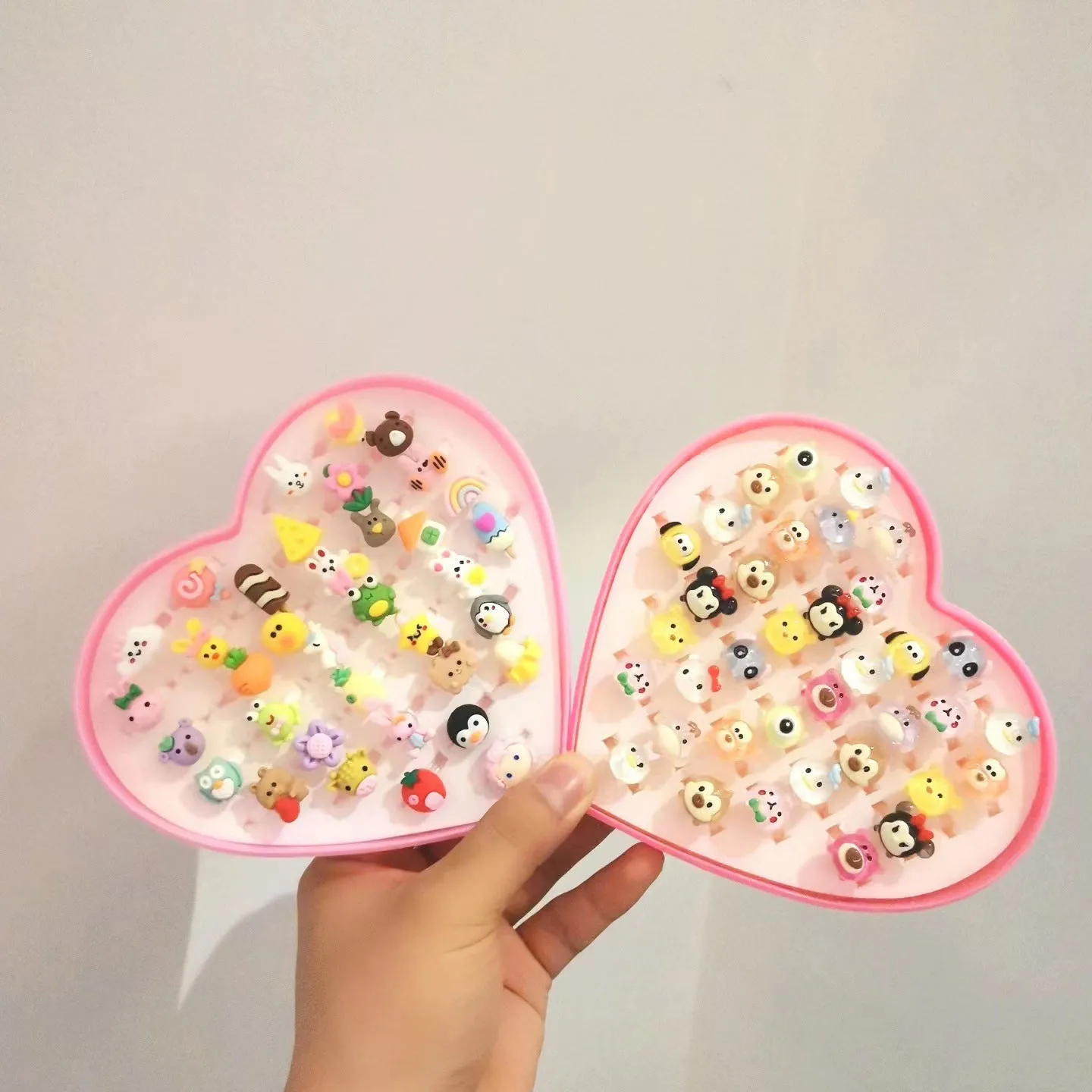 Lovely Princess Girl Gift Resin Ring