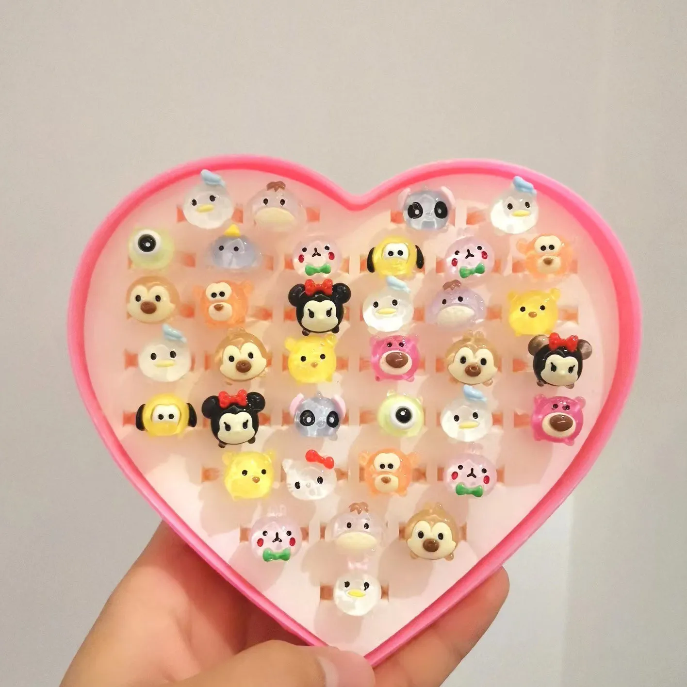 Lovely Princess Girl Gift Resin Ring