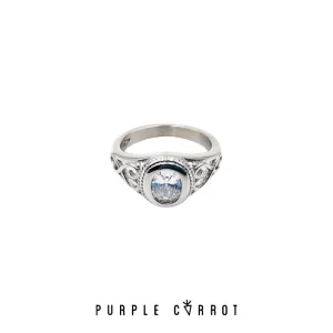 Nicole Vintage Oval Stone Ring