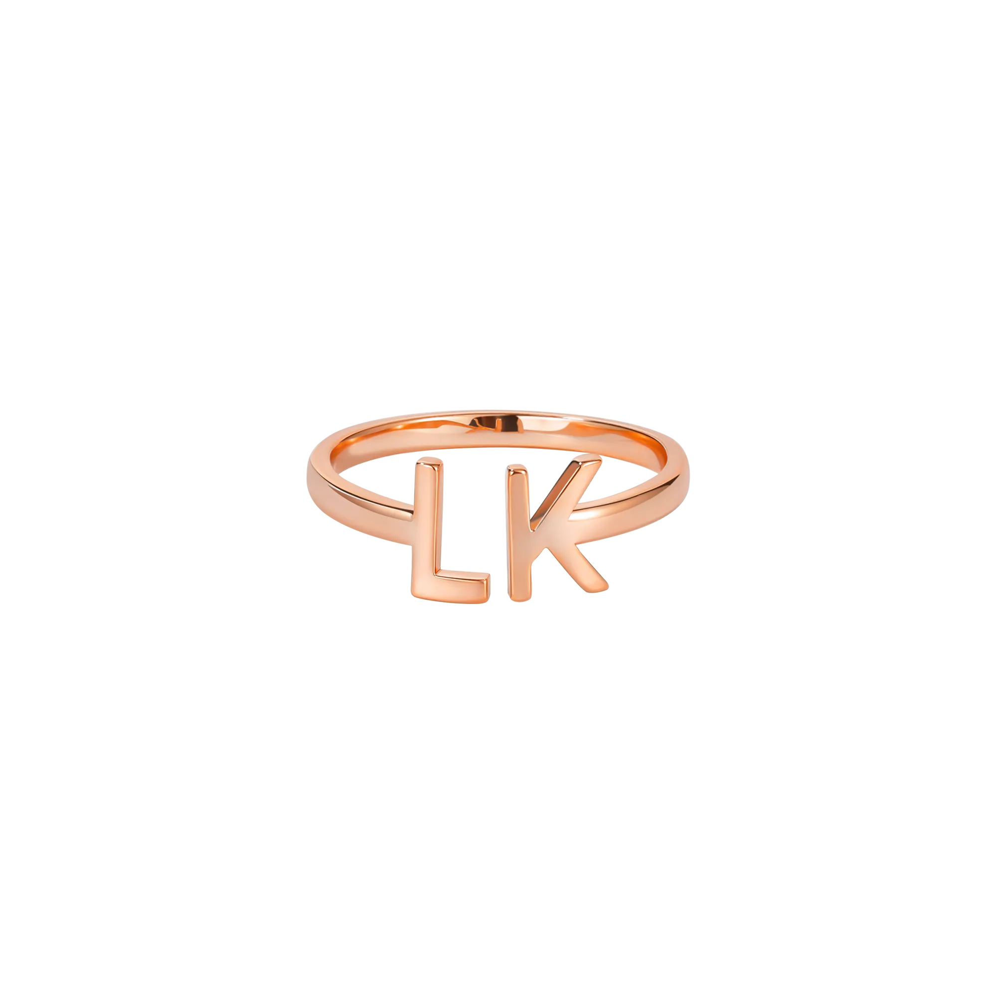 Open Initial Memorial Ring