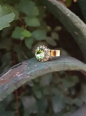 Ring Vintage Apple Green