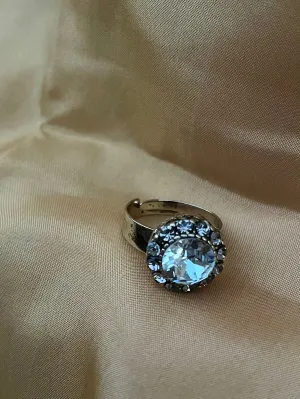 Ring Vintage Mineral Blue