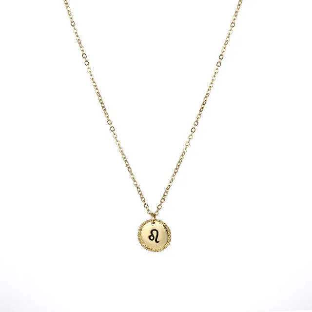 Zodiac Pendant Necklace