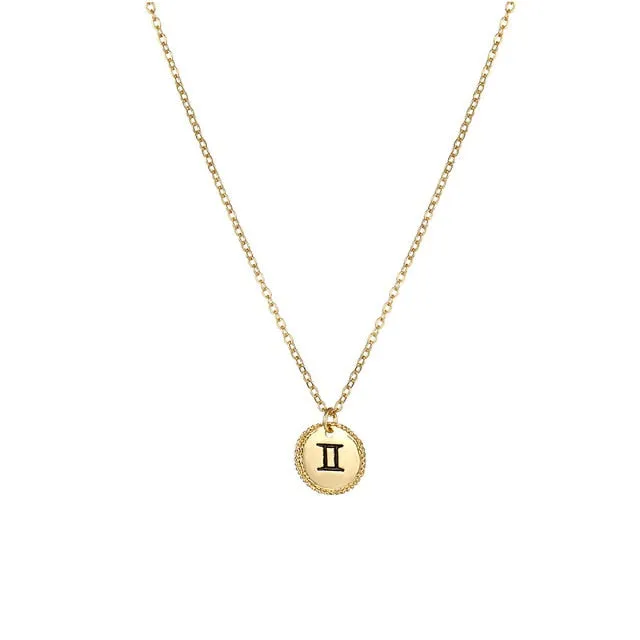 Zodiac Pendant Necklace