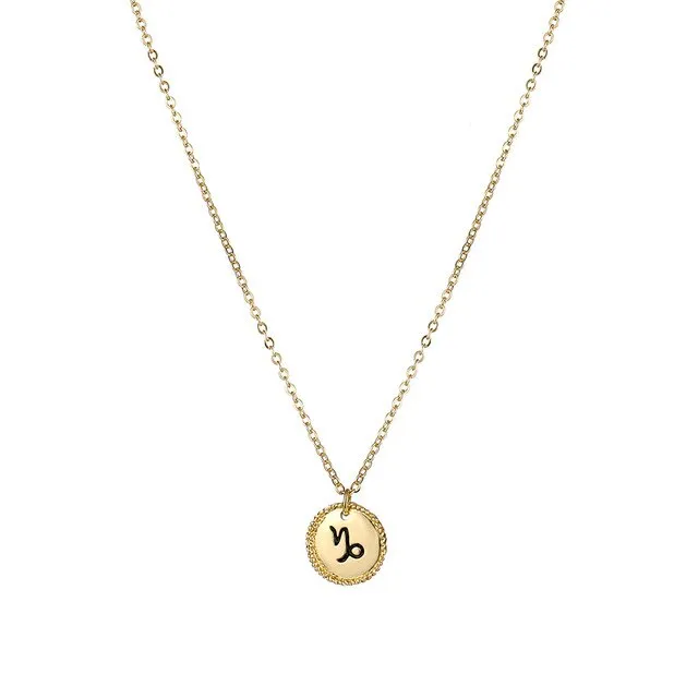 Zodiac Pendant Necklace