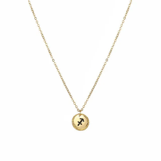 Zodiac Pendant Necklace