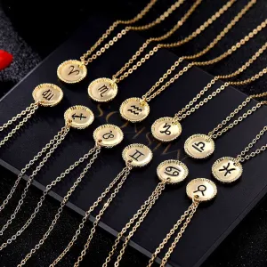 Zodiac Pendant Necklace